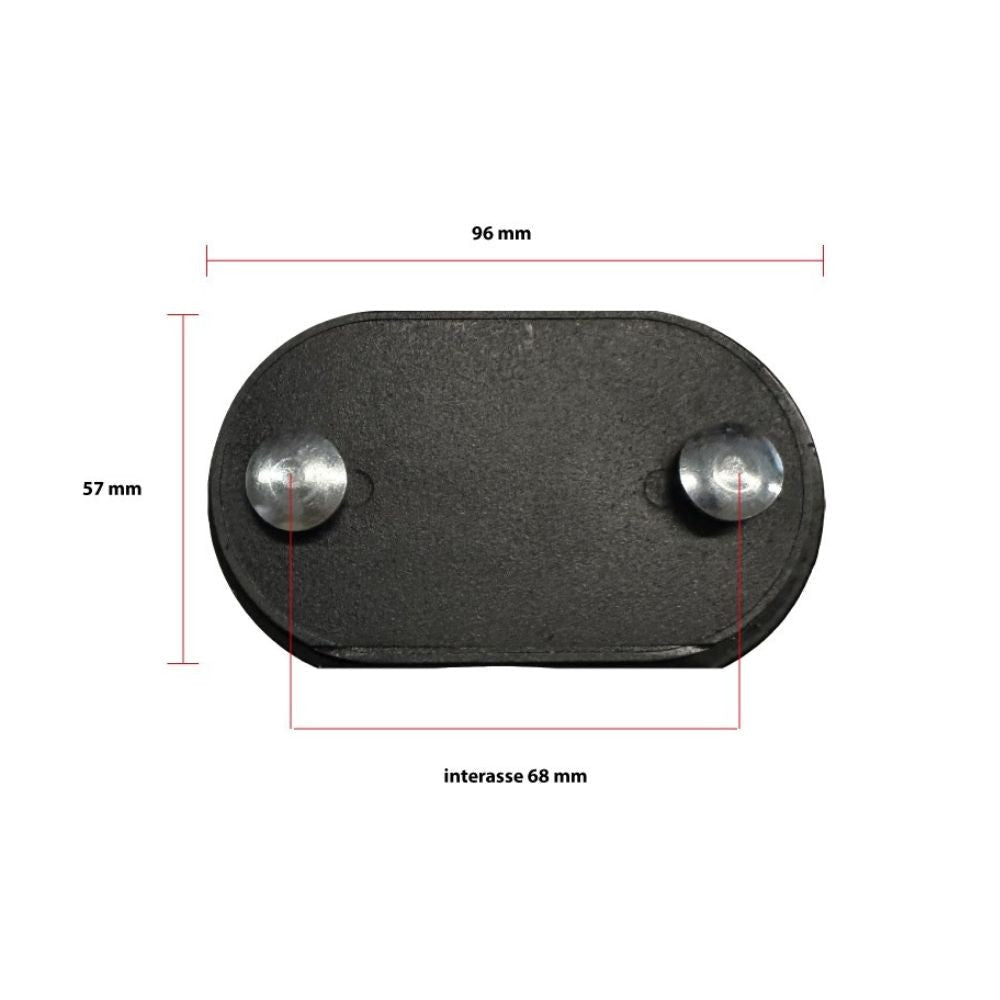 set 4 piedini per rete h 35 cm., struttura per supporto materasso in diverse misure