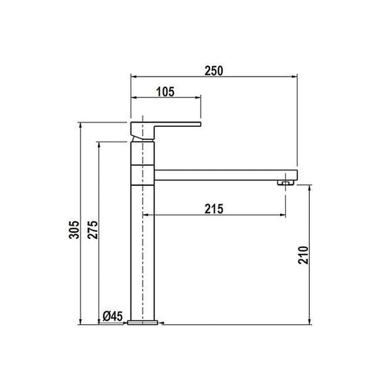 miscelatore egeo cromo per cucina, accessorio per cucina o bagno moderno