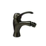 miscelatore ottone antico bologna bidet, rubinetto visto frontalmente
