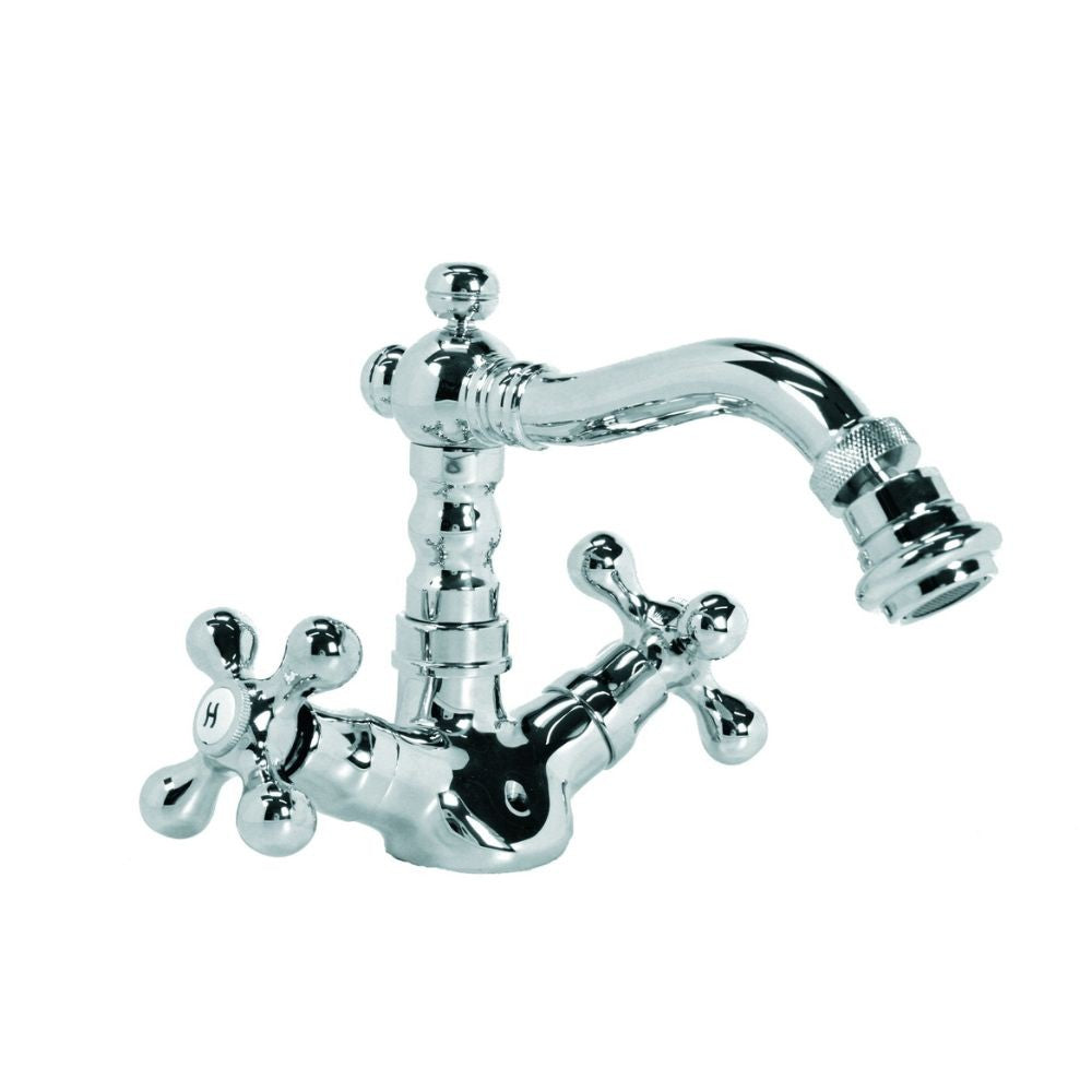 rubinetto lecce classic per bidet cromo, rubinetto visto frontalmente