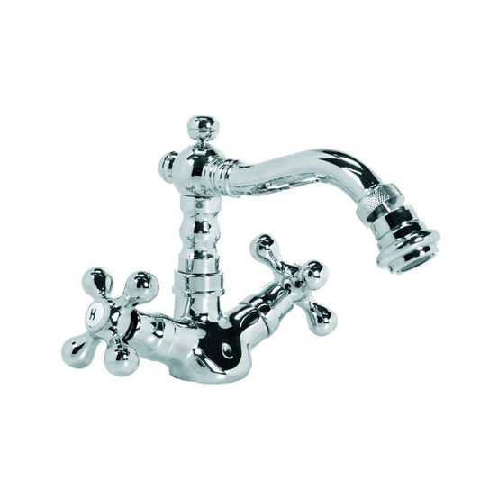 rubinetto lecce classic per bidet cromo, rubinetto visto frontalmente