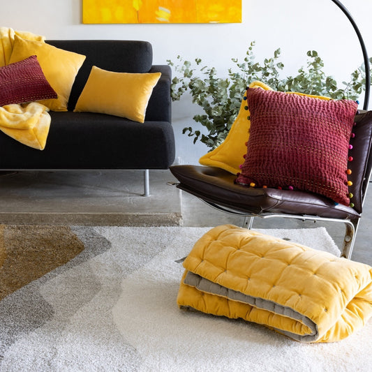 camino da letto tinta unita elise mais, colore mais, taglia 90 x 240. realizzato in copertura 100% cotone imbottitura 100% poliestere, aggiunge stile e qualità ai tuoi ambienti