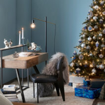 Scrivania MANCHESTER-Marrone