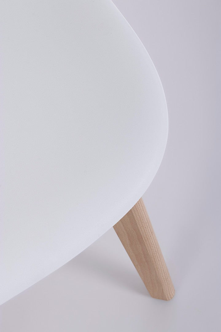 set di 4 sedie system bianco, facile da abbinare a qualsiasi stile d’arredo