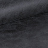 sedia simo in tessuto nordic 16 grigio chiaro con dettaglio posteriore in nabuk uras 10 antracite e gambe in metallo nere, struttura solida e seduta ergonomica