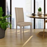 nancy tortora standard, sedia imbottita con rivestimento in tessuto o velluto