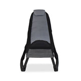 sedia gaming rocky con seduta imbottita in rete bicolore nero e grigio, perfetta per lunghe sessioni di lavoro al computer