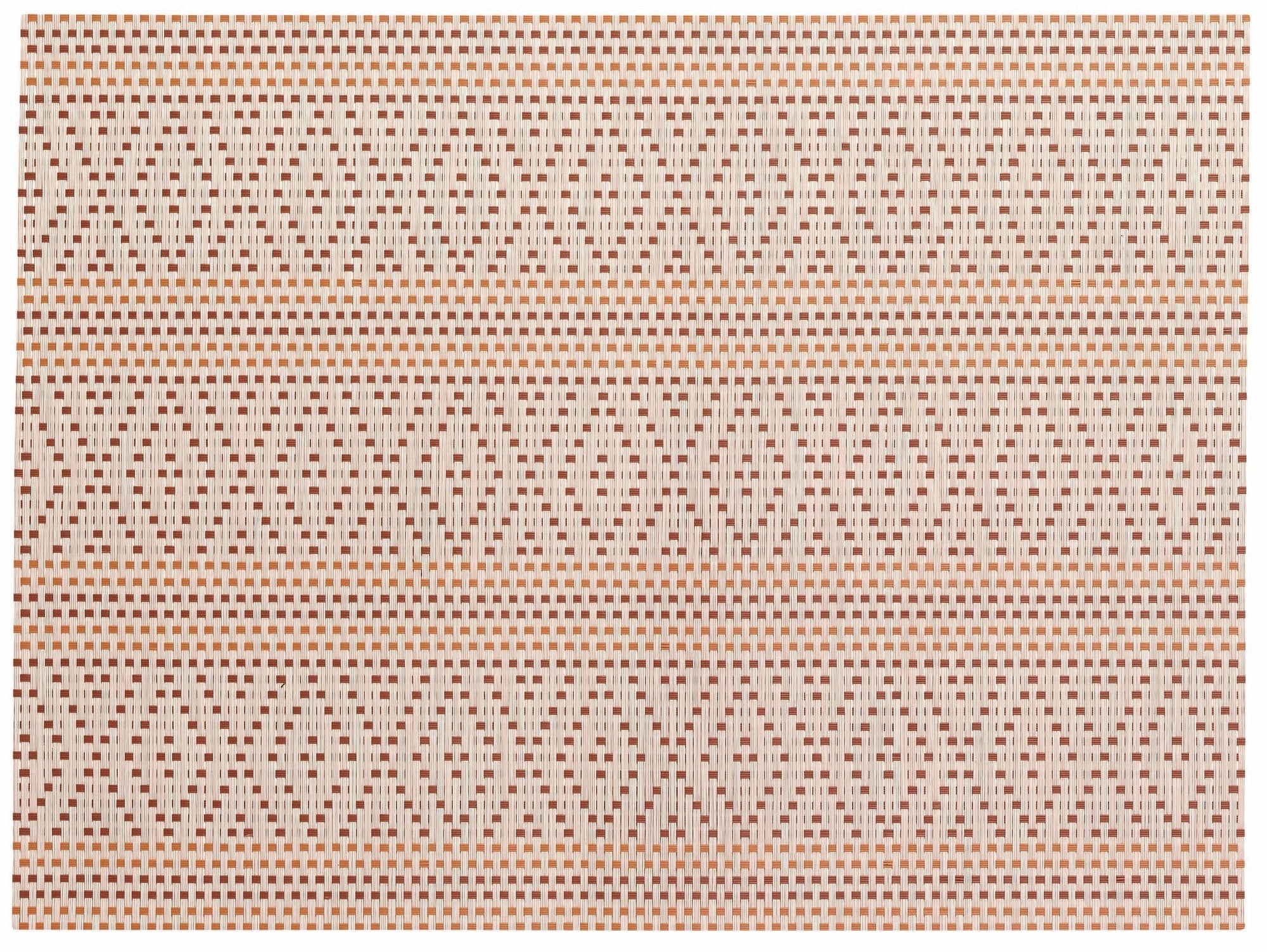 set da tavola panama tomette, colore tomette, taglia 33 x 45. coordinato da tavola piegato con vista completa su sfondo neutro