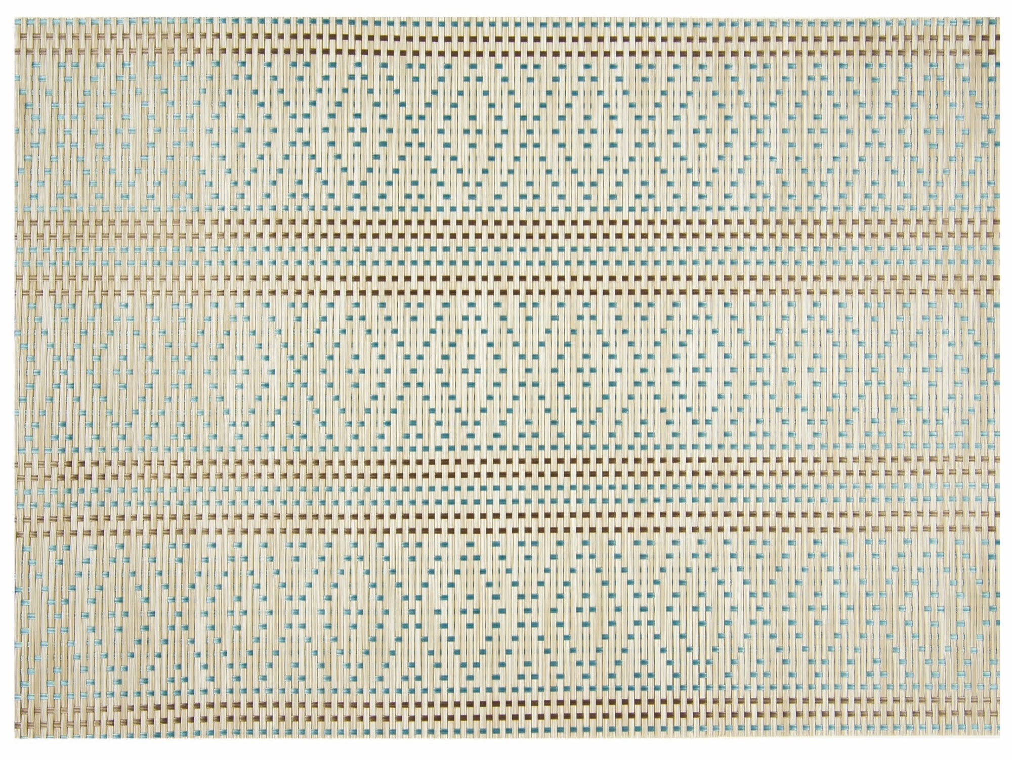 set da tavola panama spago, colore spago, taglia 33 x 45. coordinato da tavola piegato con vista completa su sfondo neutro