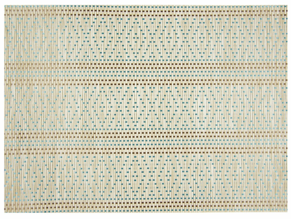 set da tavola panama spago, colore spago, taglia 33 x 45. coordinato da tavola piegato con vista completa su sfondo neutro