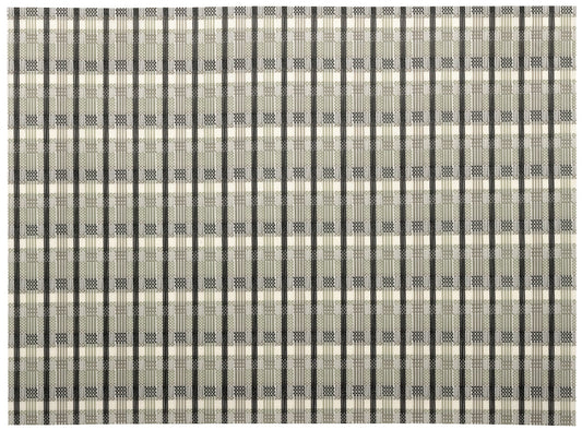 set da tavola elios grigio, colore grigio, taglia 33 x 45. coordinato da tavola piegato con vista completa su sfondo neutro