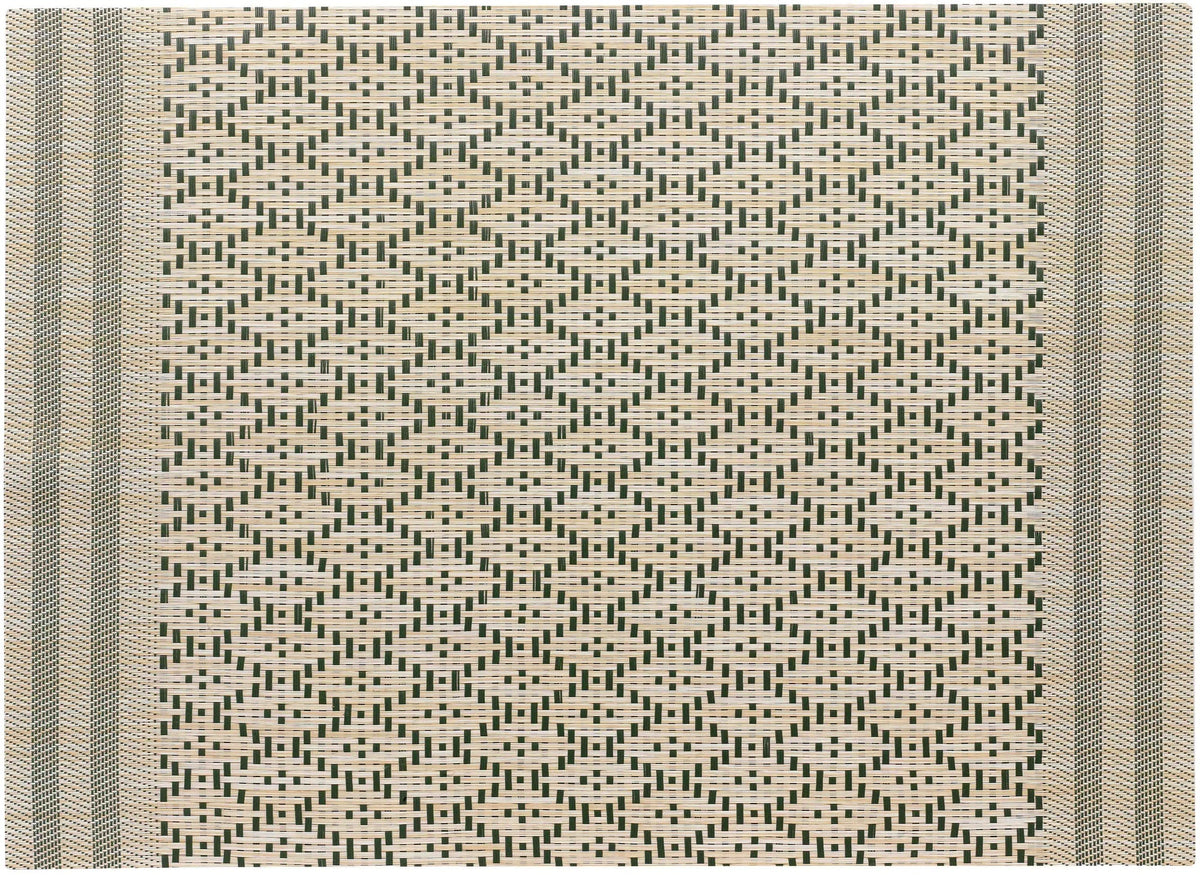 set da tavola kadra verde abete, colore verde abete, taglia 33 x 45. coordinato da tavola piegato con vista completa su sfondo neutro