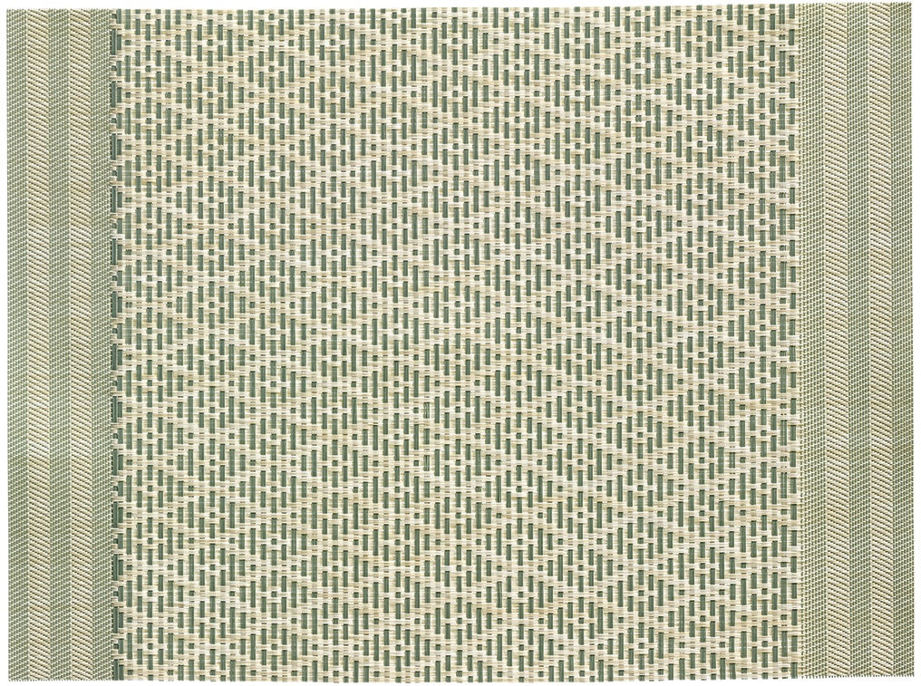 set da tavola kadra matcha, colore matcha, taglia 33 x 45. coordinato da tavola piegato con vista completa su sfondo neutro