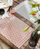 set da tavola kadra naturale/nero, colore naturale/nero, taglia 33 x 45. perfetto per apparecchiare con eleganza ogni giorno