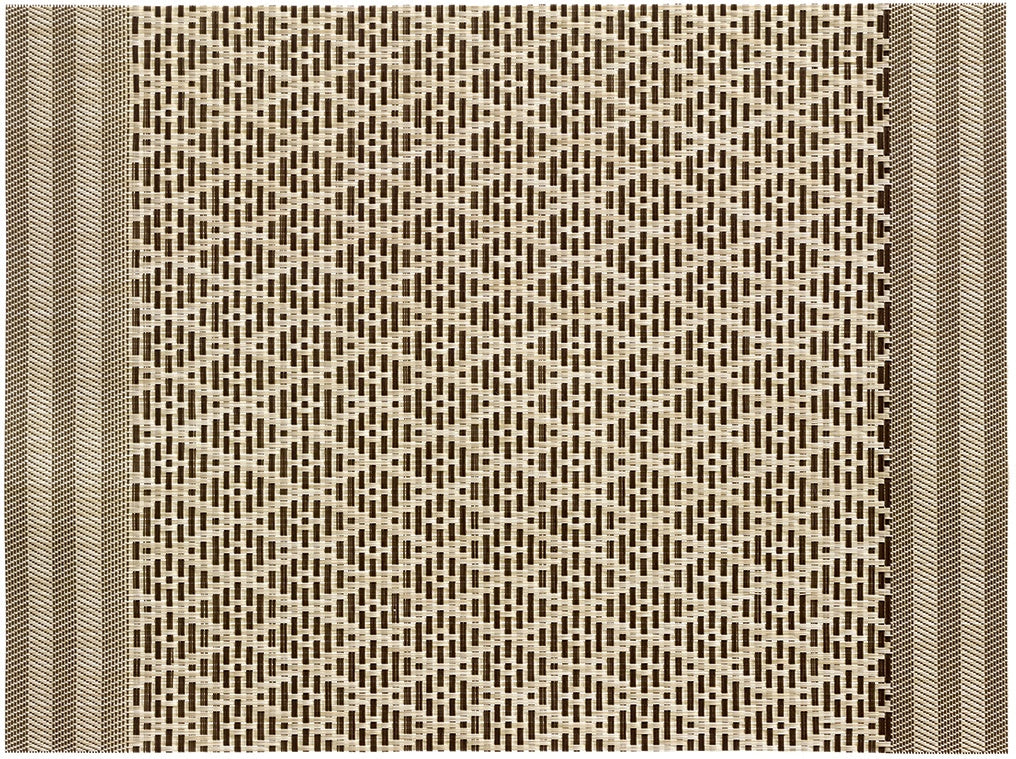 set da tavola kadra caffè, colore caffè, taglia 33 x 45. coordinato da tavola piegato con vista completa su sfondo neutro