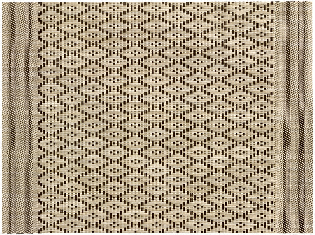 set da tavola kadra caffè, colore caffè, taglia 33 x 45. realizzato in 75% pvc 25% poliestere, unisce estetica e funzionalità per ogni pasto