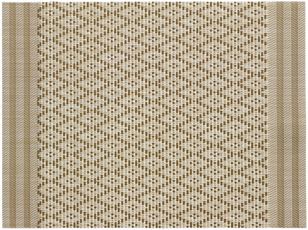 set da tavola kadra cammello, colore cammello, taglia 33 x 45. realizzato in 75% pvc 25% poliestere, unisce estetica e funzionalità per ogni pasto