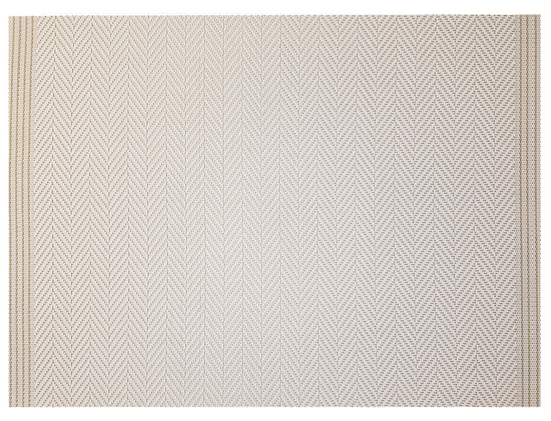 set da tavola archi avorio/oro, colore avorio/oro, taglia 33 x 45. coordinato da tavola piegato con vista completa su sfondo neutro