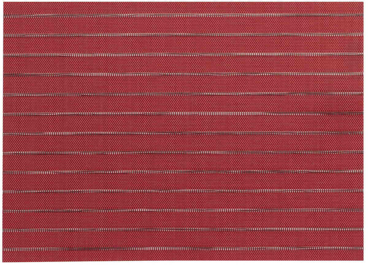 set da tavola manoka ciliegia morello, colore ciliegia morello, taglia 33 x 45. coordinato da tavola piegato con vista completa su sfondo neutro