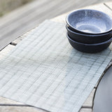 set da tavola manoka matcha, colore matcha, taglia 33 x 45. realizzato in 75% pvc 25% poliestere, unisce estetica e funzionalità per ogni pasto