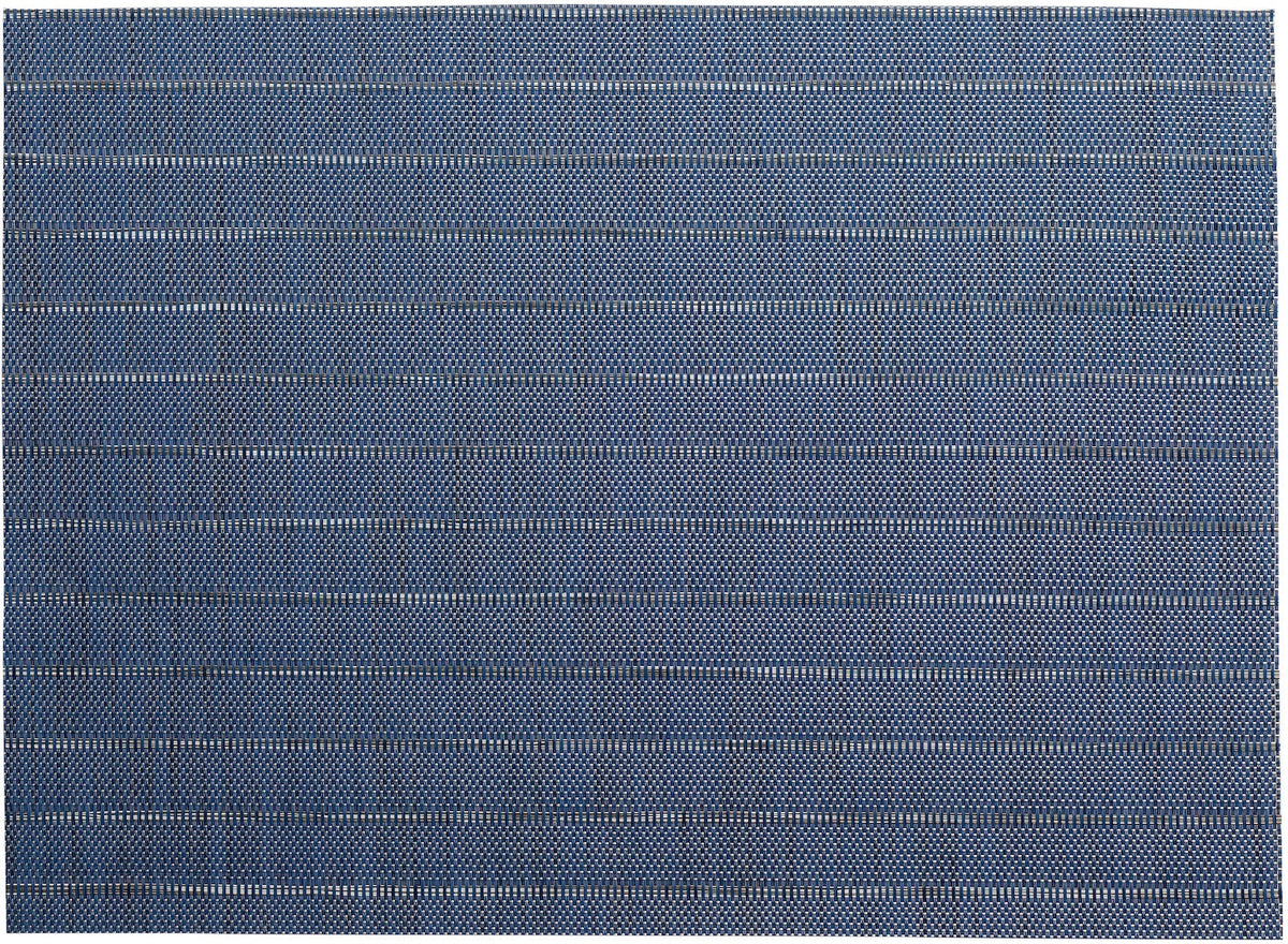 set da tavola manoka oceano, colore oceano, taglia 33 x 45. coordinato da tavola piegato con vista completa su sfondo neutro