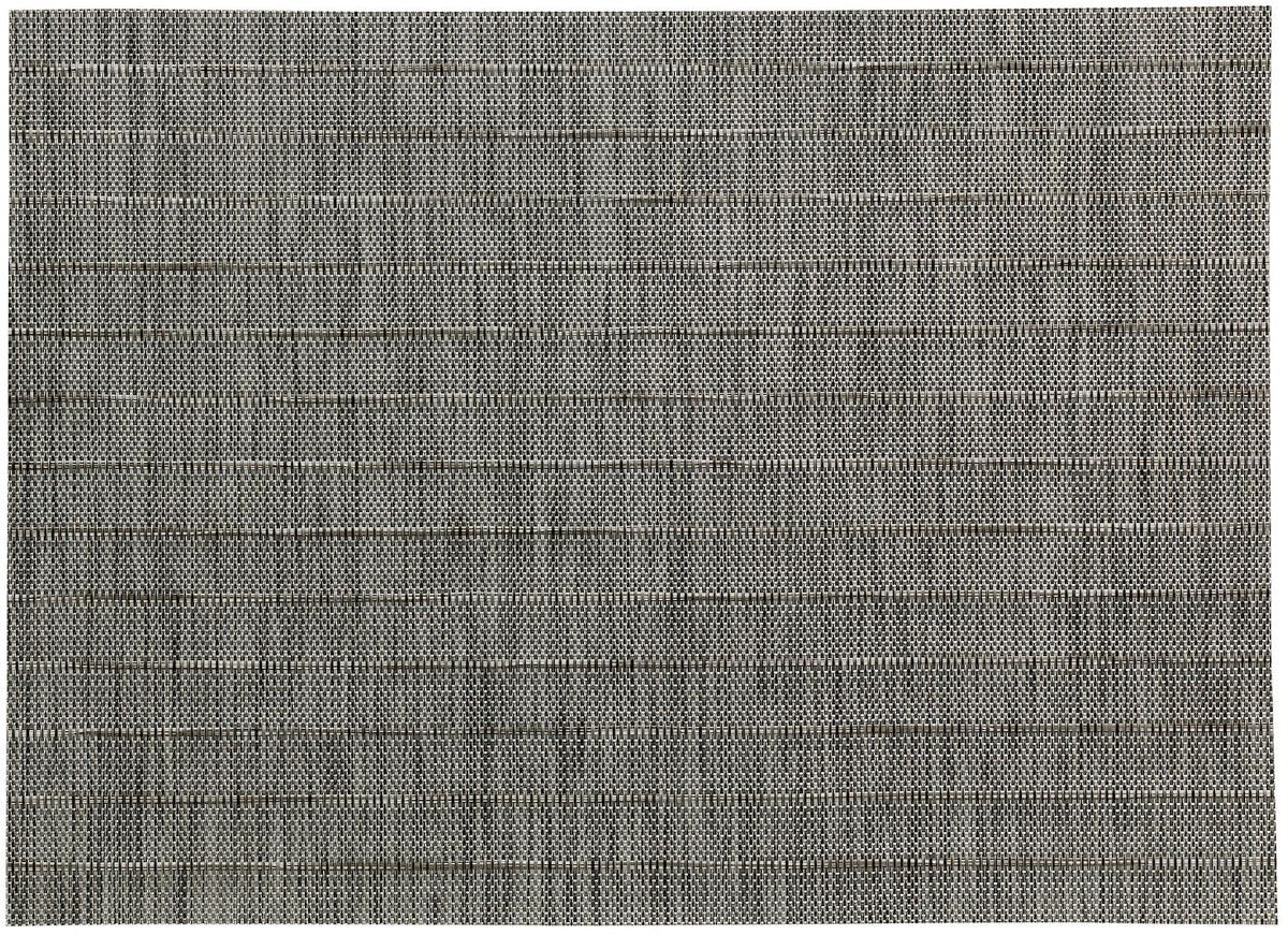 set da tavola manoka ombra/argento, colore ombra/argento, taglia 33 x 45. coordinato da tavola piegato con vista completa su sfondo neutro