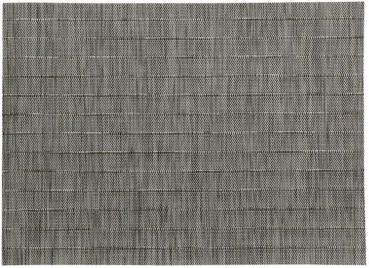 set da tavola manoka ombra/argento, colore ombra/argento, taglia 33 x 45. coordinato da tavola piegato con vista completa su sfondo neutro