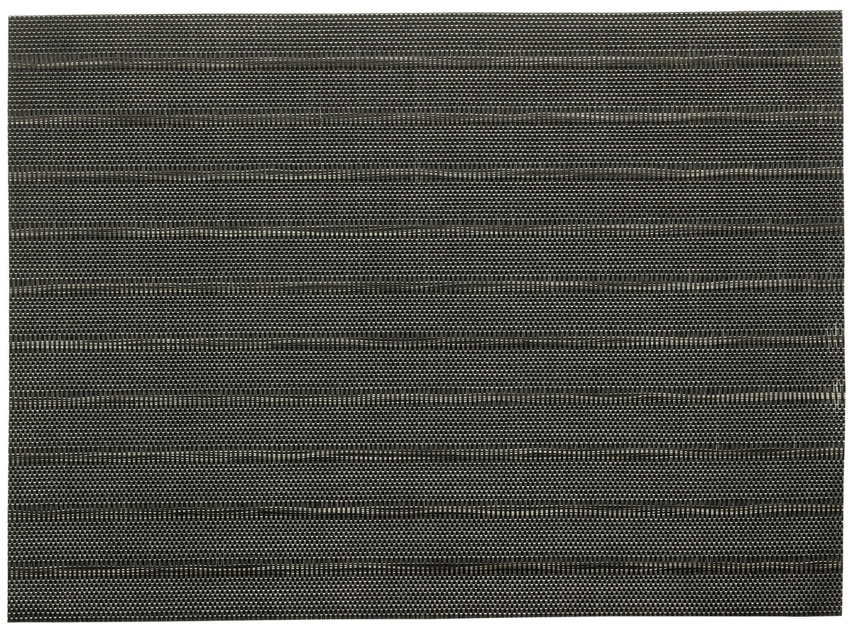 set da tavola manoka carbone, colore carbone, taglia 33 x 45. coordinato da tavola piegato con vista completa su sfondo neutro