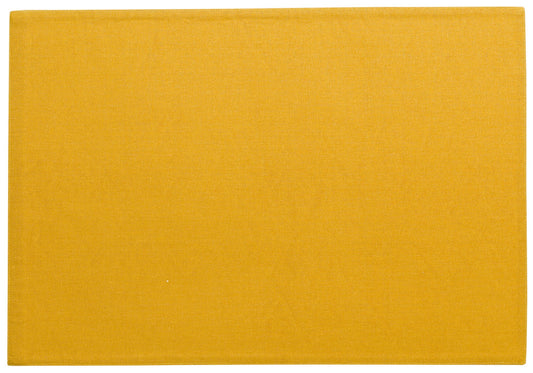 set da tavola calypse curry, colore curry, taglia 33 x 48. realizzato in 100% cotone, unisce estetica e funzionalità per ogni pasto