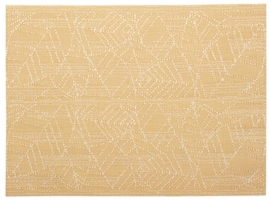 set da tavola gena girasole, colore girasole, taglia 33 x 45. realizzato in 75% pvc 25% poliestere, unisce estetica e funzionalità per ogni pasto