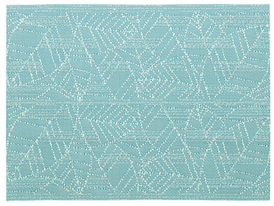 set da tavola gena topazio, colore topazio, taglia 33 x 45. realizzato in 75% pvc 25% poliestere, unisce estetica e funzionalità per ogni pasto