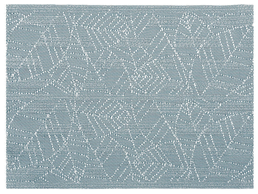 set da tavola gena pavone, colore pavone, taglia 33 x 45. realizzato in 75% pvc 25% poliestere, unisce estetica e funzionalità per ogni pasto