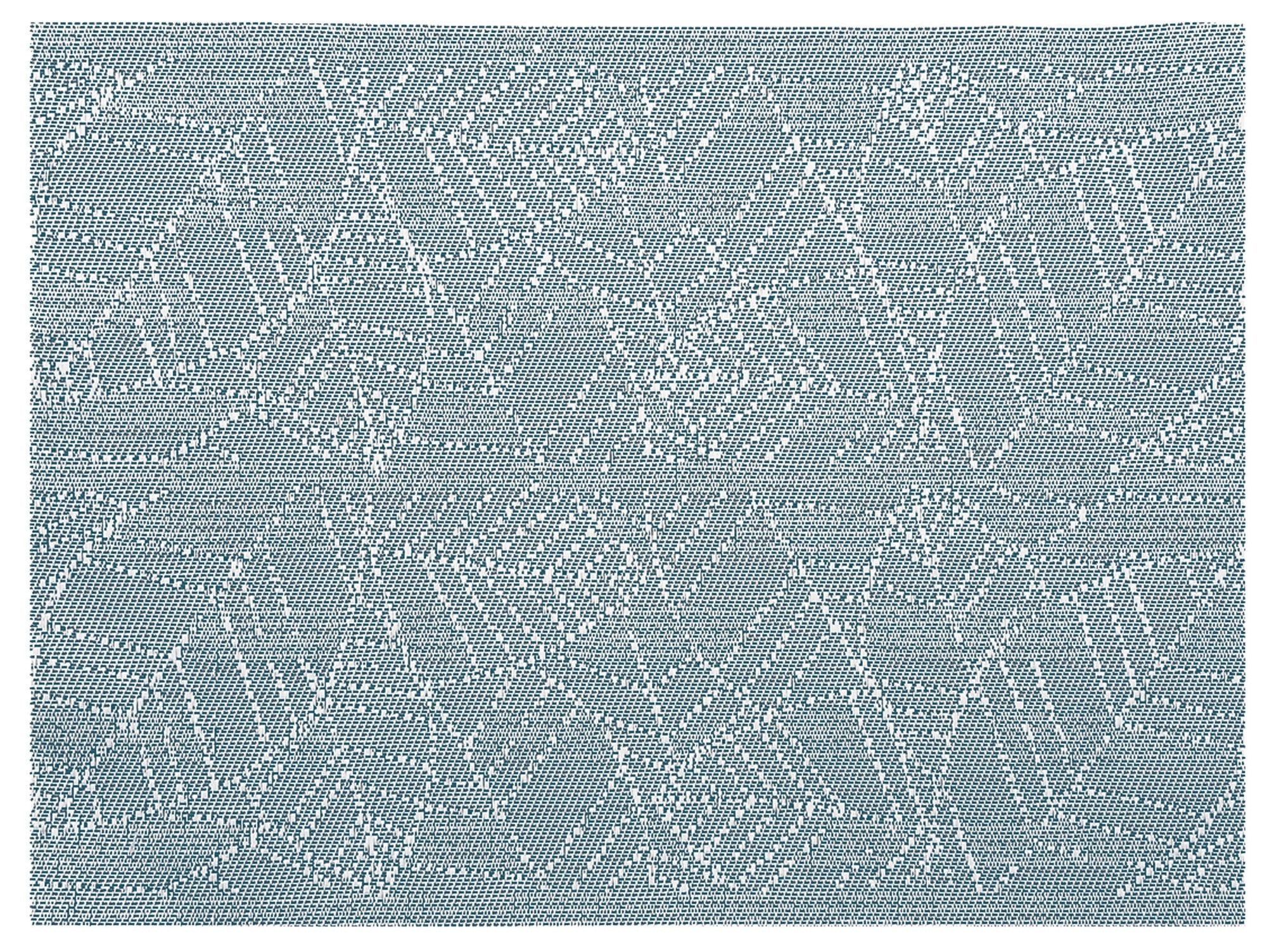 set da tavola gena pavone, colore pavone, taglia 33 x 45. realizzato in 75% pvc 25% poliestere, unisce estetica e funzionalità per ogni pasto