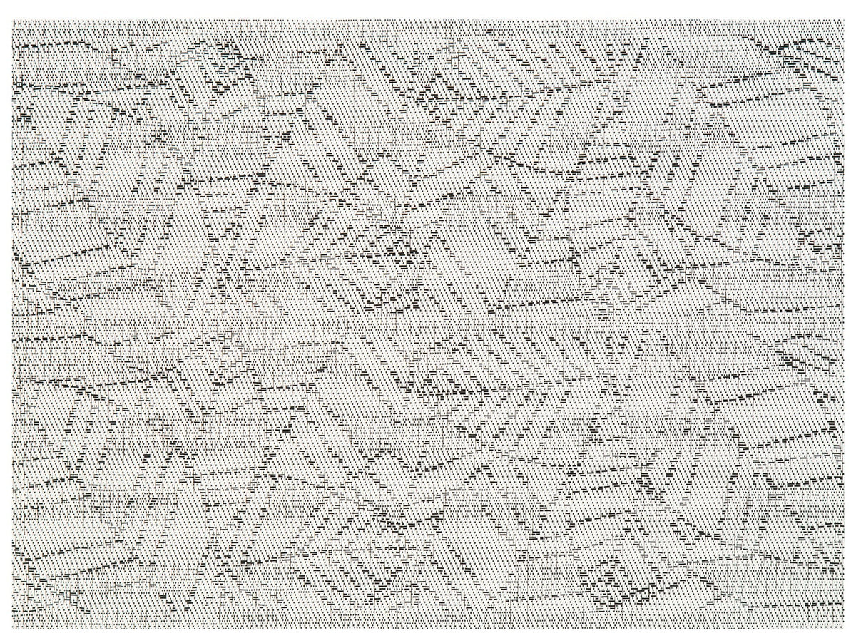 set da tavola gena grigio, colore grigio, taglia 33 x 45. coordinato da tavola piegato con vista completa su sfondo neutro