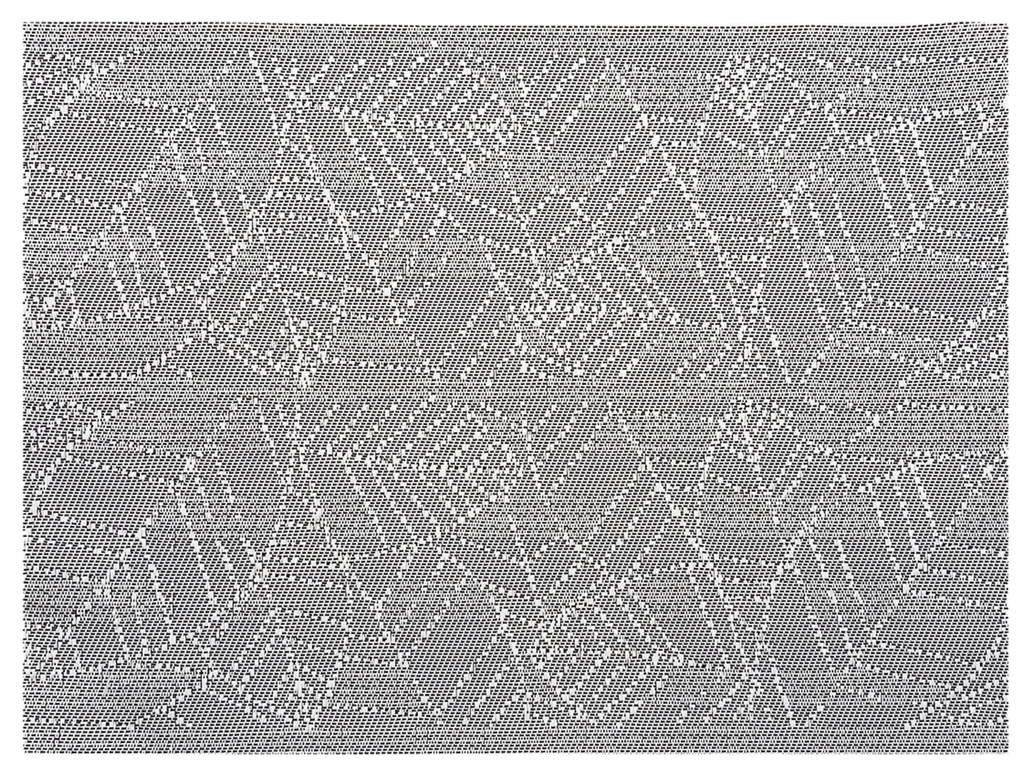 set da tavola gena grigio, colore grigio, taglia 33 x 45. realizzato in 75% pvc 25% poliestere, unisce estetica e funzionalità per ogni pasto