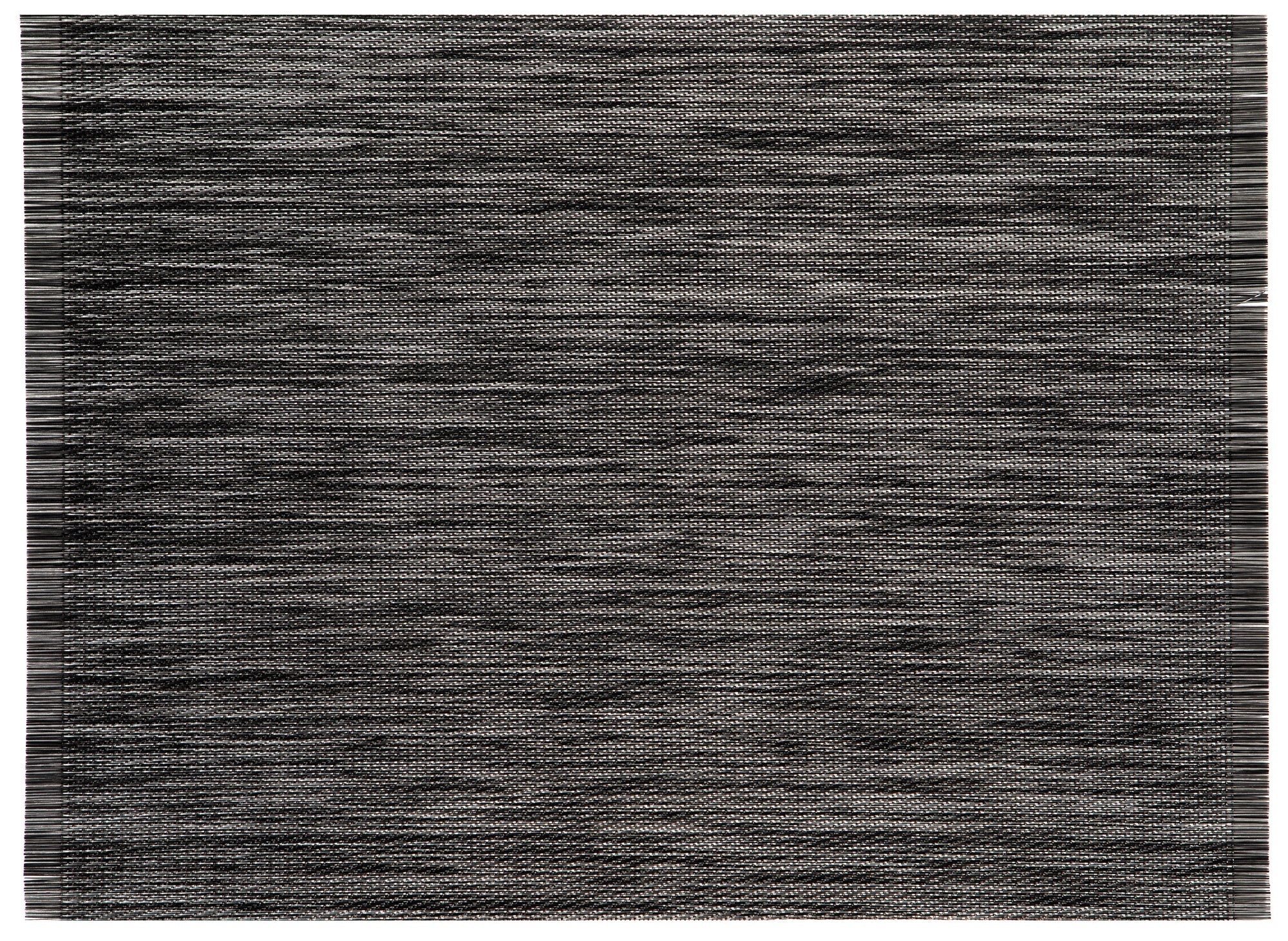 set da tavola pan nero, colore nero, taglia 33 x 45. coordinato da tavola piegato con vista completa su sfondo neutro