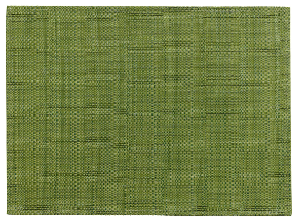 set da tavola canna eucalipto, colore eucalipto, taglia 33 x 45. coordinato da tavola piegato con vista completa su sfondo neutro