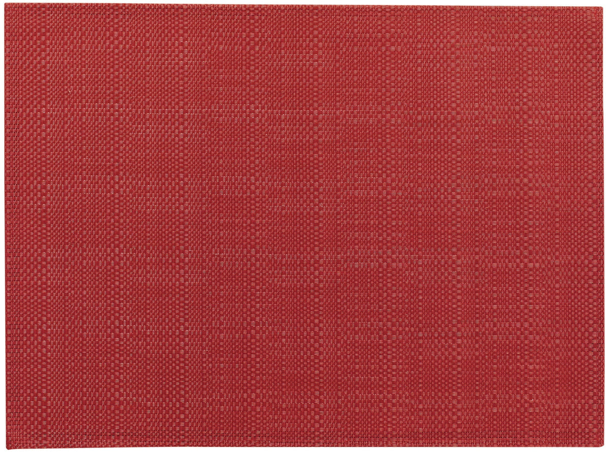 set da tavola canna ciliegia morello, colore ciliegia morello, taglia 33 x 45. coordinato da tavola piegato con vista completa su sfondo neutro