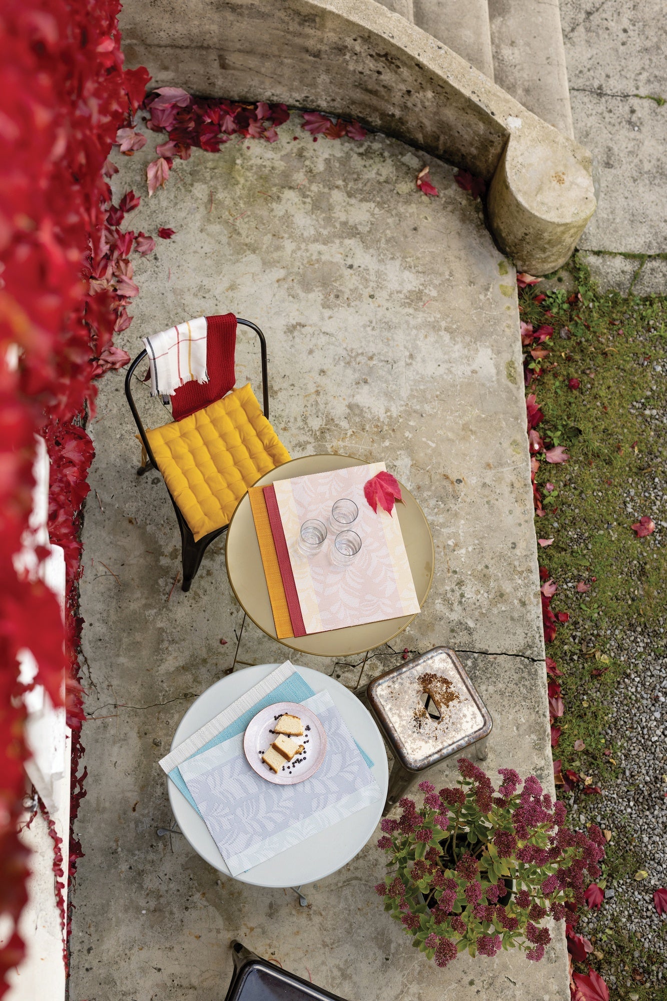 set da tavola canna ciliegia morello, colore ciliegia morello, taglia 33 x 45. aggiunge stile e raffinatezza alla tavola