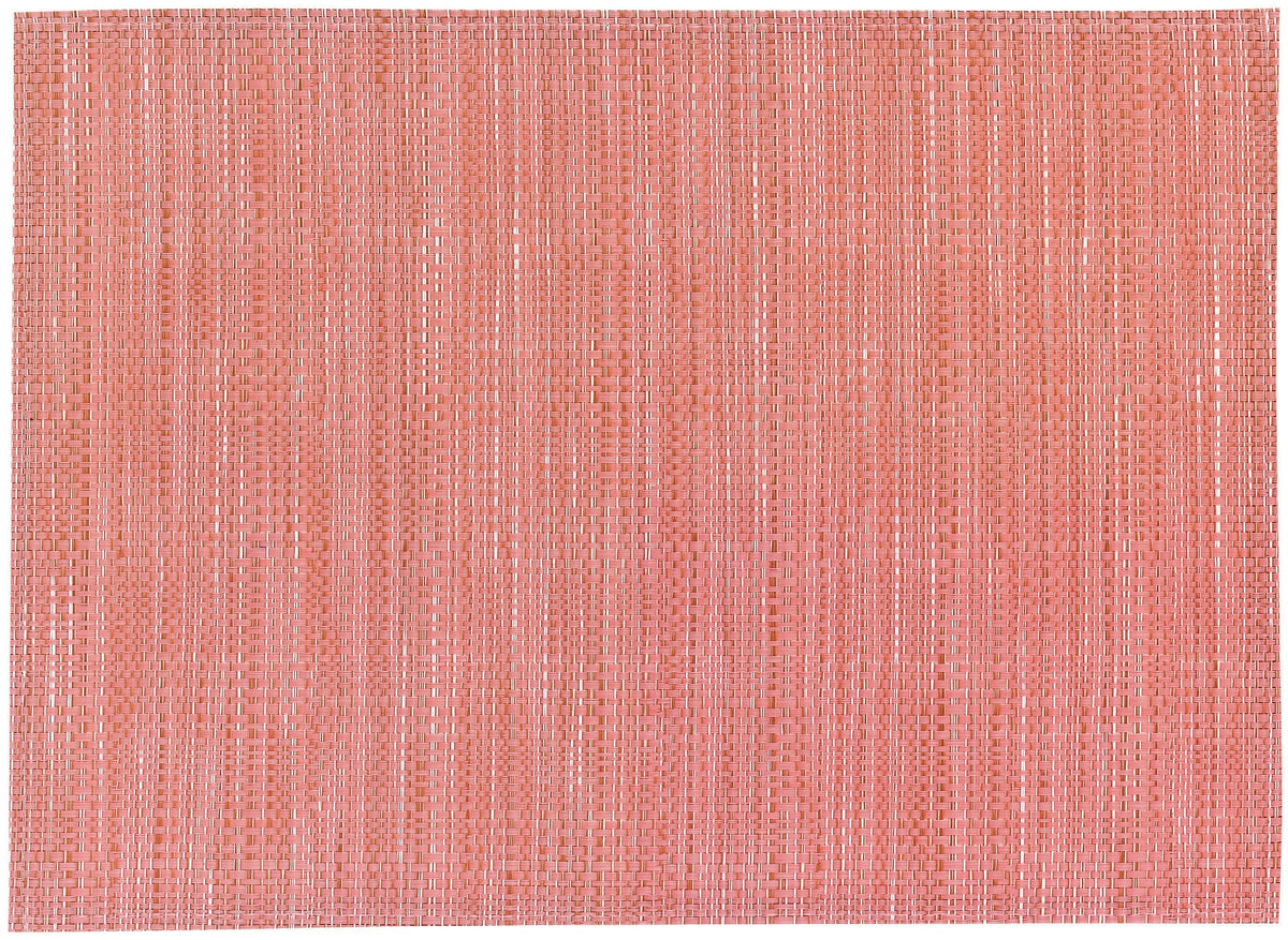 set da tavola canna papaya, colore papaya, taglia 33 x 45. coordinato da tavola piegato con vista completa su sfondo neutro