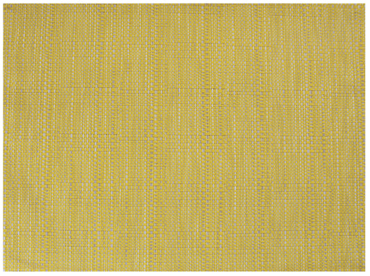 set da tavola canna sole, colore sole, taglia 33 x 45. coordinato da tavola piegato con vista completa su sfondo neutro