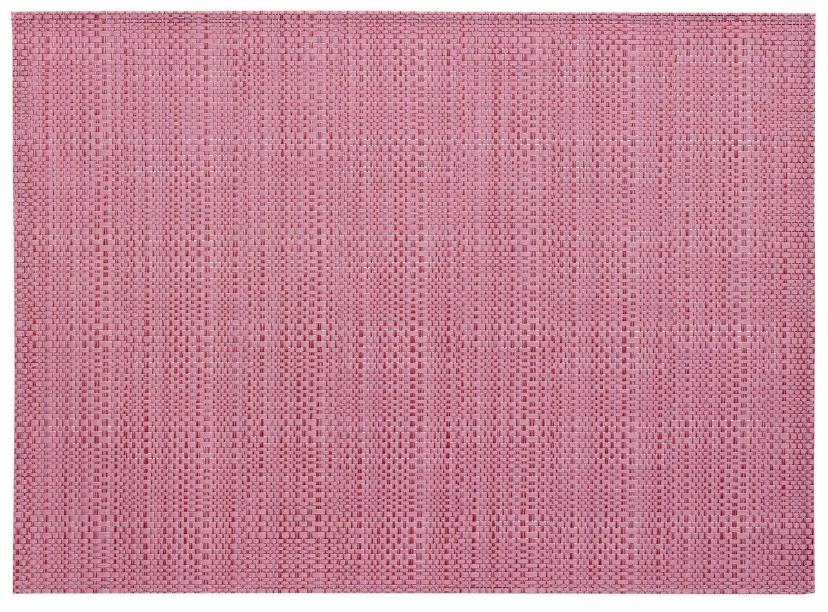 set da tavola canna orchidea, colore orchidea, taglia 33 x 45. coordinato da tavola piegato con vista completa su sfondo neutro