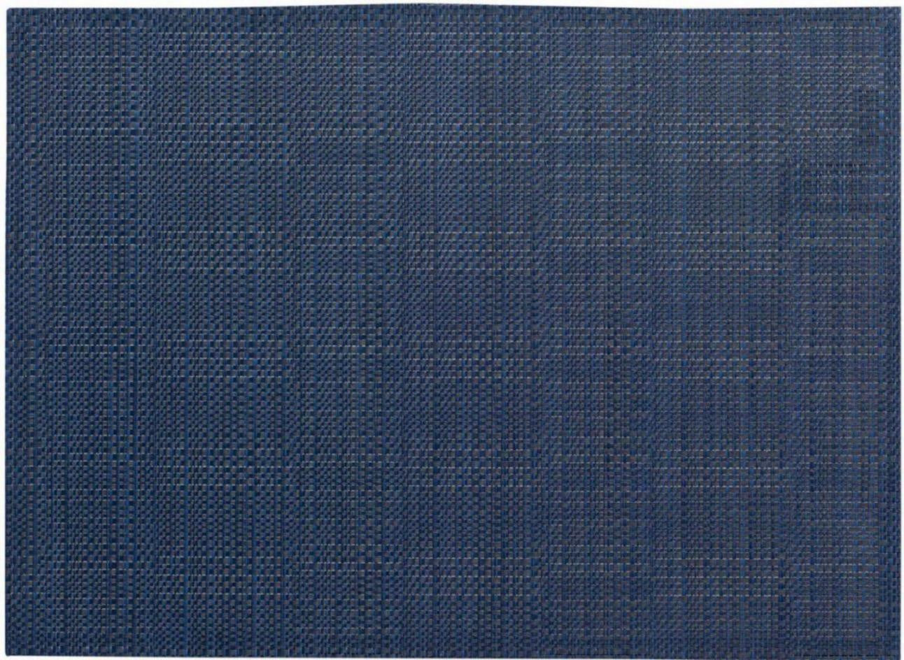 set da tavola canna oceano, colore oceano, taglia 33 x 45. coordinato da tavola piegato con vista completa su sfondo neutro