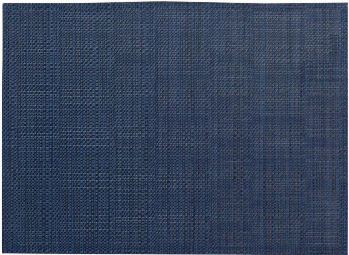 set da tavola canna oceano, colore oceano, taglia 33 x 45. coordinato da tavola piegato con vista completa su sfondo neutro