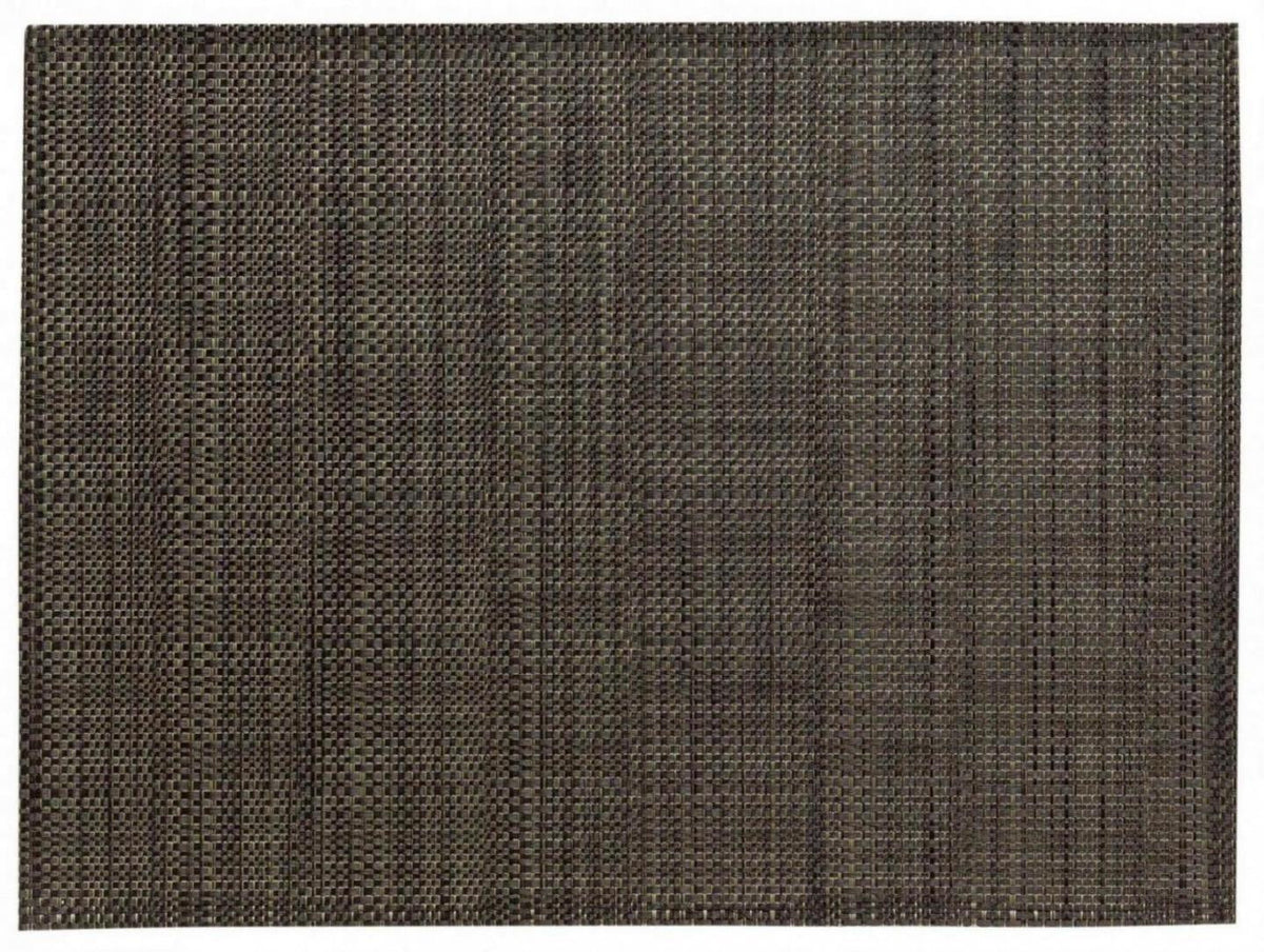 set da tavola canna ambra/oro, colore ambra/oro, taglia 33 x 45. coordinato da tavola piegato con vista completa su sfondo neutro