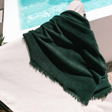 set di 2 asciugamani ospiti luna nori, colore nori, taglia 50 x 30. realizzato in 100% cotone bio, ideale per offrire comfort agli ospiti