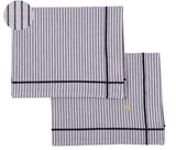 set di 2 tovagliette leonie pepe rosa, colore pepe rosa, taglia 40 x 50. tovaglietta in tessuto naturale perfettamente disposta su tavolo in legno