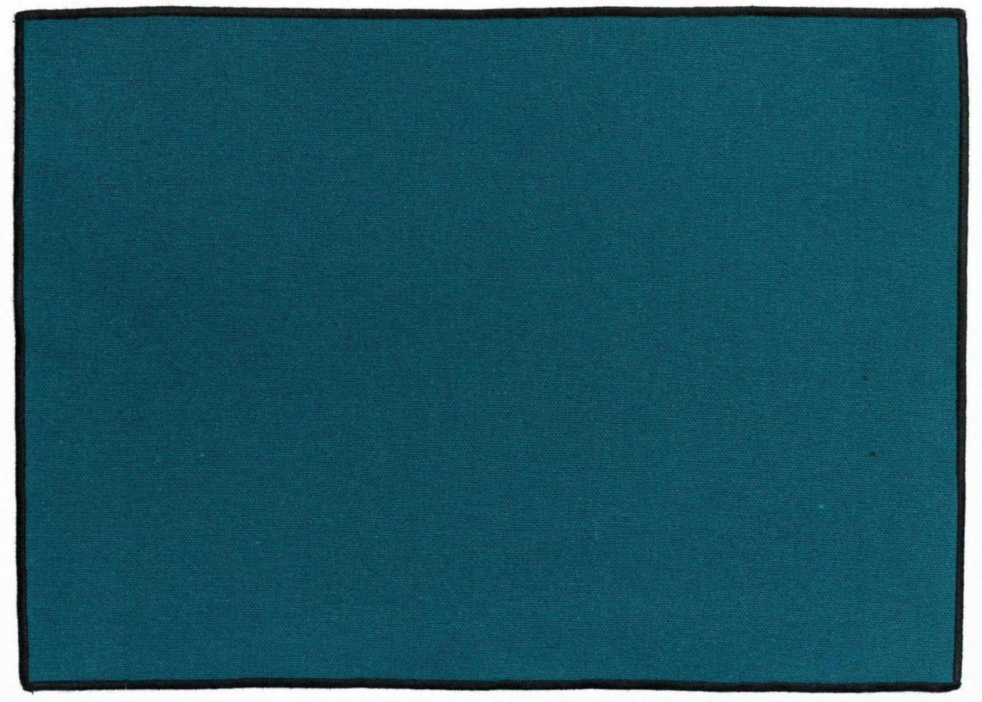 set di 2 tovagliette riciclate laora pavone, colore pavone, taglia 33 x 45. realizzata in 80% cotone riciclato 20% poliestere, unisce funzionalità e stile sulla tua tavola