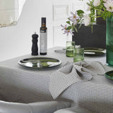 set di 2 tovaglioli gustave caviar, colore gustave caviar, taglia 40 x 40. accessorio essenziale per apparecchiature raffinate e formali