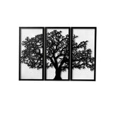 cornice decorativa albero della vita nero 125x88 cm mt1924011, quadro moderno con cornice elegante per pareti raffinate